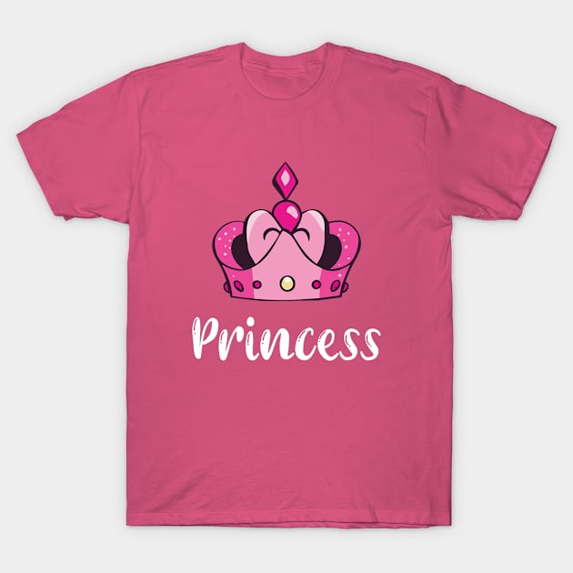 Royal Princess Crown T-Shirt by BeckyS23